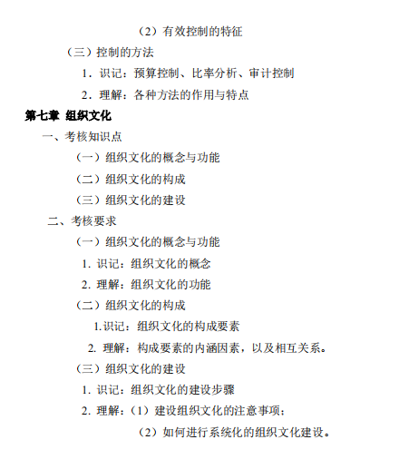 怀化学院2021年专升本《管理学原理》课程考试大纲