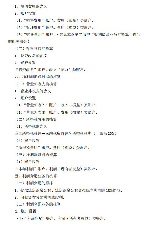 怀化学院2021年专升本《会计学》课程考试大纲