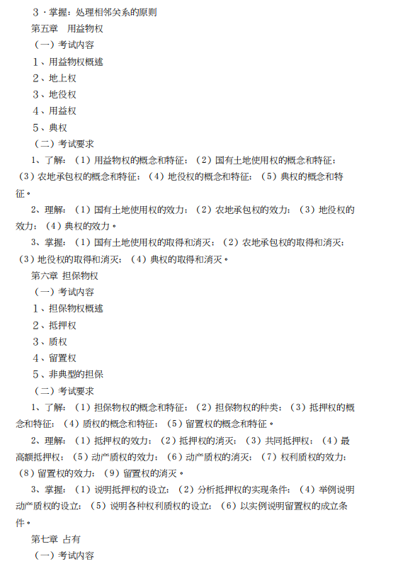 怀化学院2021年专升本《民法学考纲》课程考试大纲