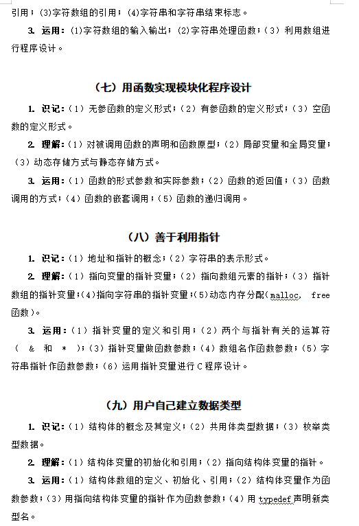 吉首大学张家界学院2021年专升本《软件工程专业综合课程》课程考核大纲